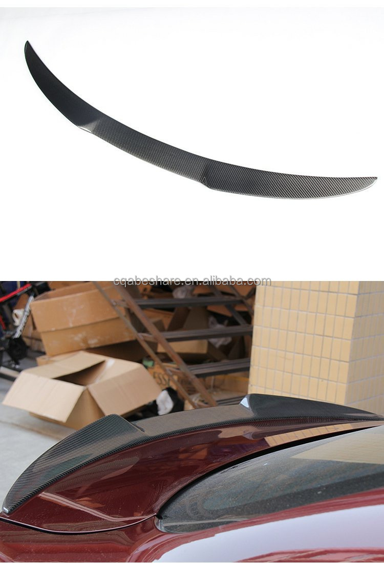 Upgrade Your Car's Look with Alfa Romeo Giulia Quadrifoglio Rear Spoiler in Carbon Fiber