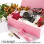 Gift Boxes With Ribbons, Glossy Pink Gift Boxes For Presents, Bridesmaid