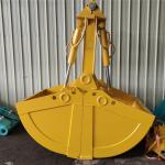 High Efficiency Mechanical Grab Bucket Excavator Clamshell Bucket 10-22 Ton For