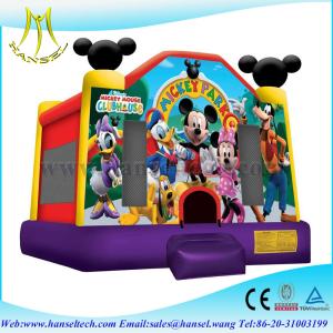 China Hansel Inflatable Bouncer Bouncy Castle Inflatable Jumping Jumper House For Sale factory