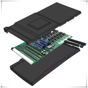 China RS485 CAN GPS Smart BMS System 100A 200A For Li Ion LiFePO4 Battery Pack factory