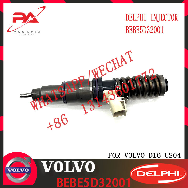 4 Pins Diesel Fuel Injector 85000496 Electric Control Fuel Injector BEBE4D06001 BEBE5D32001 For 3144