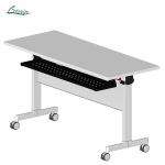 Customize Your Folding Table with 1.5mm Cold Rolled Steel Leg Wooden Furniture