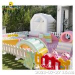 Outdoor Playground Equipment Inflatable Bounce House Commercial Ball Pit