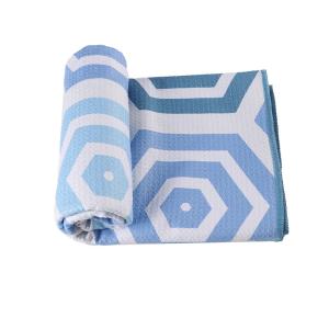China 90x180 Volleyball Beach Microfiber Sports Towel Custom Pattern ODM factory