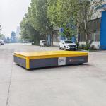 6 Ton Electric Transfer Platform Rubber Wheel Electric Transport Cars