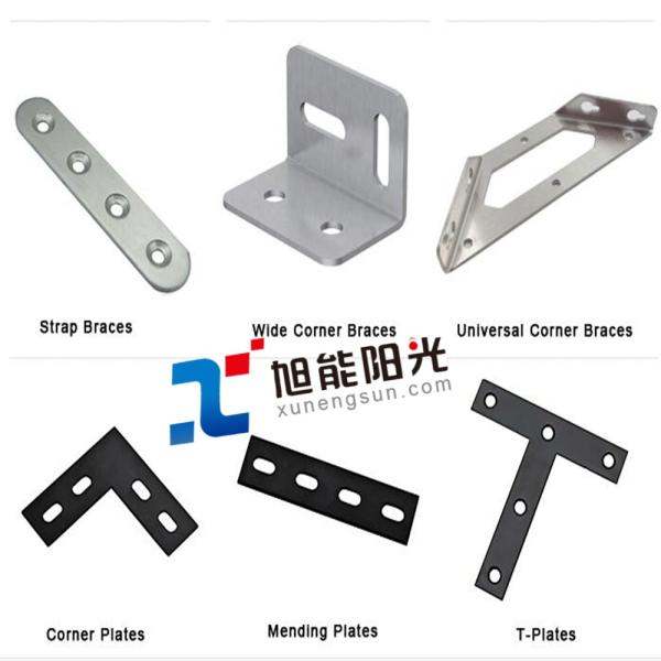 Customizable SUREALONG Gold Corner Angle Joint Bracket for Aluminum Profile Extrusion