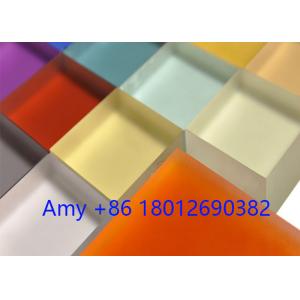 Colored Customized Size Plastic Board A3 Polished Perspex PMMA Lucite Plate Cast