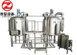 200 Liters 380V/ 50HZ Micro Brewing System Beer Brew Kettle In Silver Color