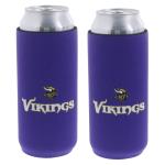 24 Oz Insulated Beer Can Sleeve With Football Team Logo