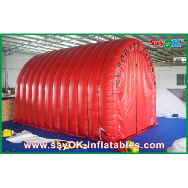 Inflatable Tunnel Tent Red Waterproof Inflatable Air Tent Inflatable Tunnel With Custom Logo Mark inflatable tent campin