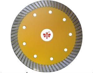 China Tado 105mm 110mm 5 Inch 8 Inch Diamond Turbo Blade For Granite Disco Hot Pressed factory