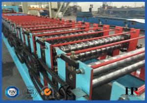 China Electric Controlling Roof Roll Forming Machine with Voltage 460V 3ph 60Hz factory