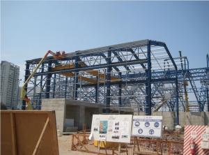 China PEB Industrial Steel Framed Buildings Easy Erection For Mining Storage factory