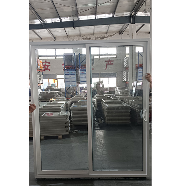 Manufacture French Style Upvc Pvc Plastic French Patio Balcony Double Sliding Door