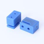 Plastic Precision CNC Turning Parts Polyurethane Nylon Aluminum Flanged Bushing