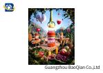 CMYK Offset Printing Posters 3d Lenticulares Food / Drinking Advertising