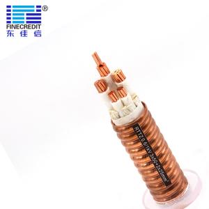 China RTTZ 2 Core Fire Resistant Cables Mineral Insulated Underground Use LZSH Power Cable factory