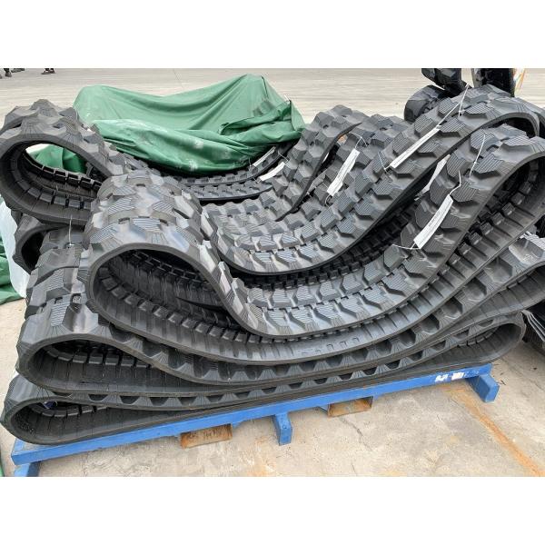 China Undercarriage Rubber Crawler Tracks For Excavators Loaders factory