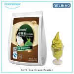 Green tea Matcha soft ice cream powder supplier OceanPower Gelinao Halal HACCP