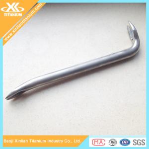 China Pure Titanium And Titanium Alloy Crowbars factory
