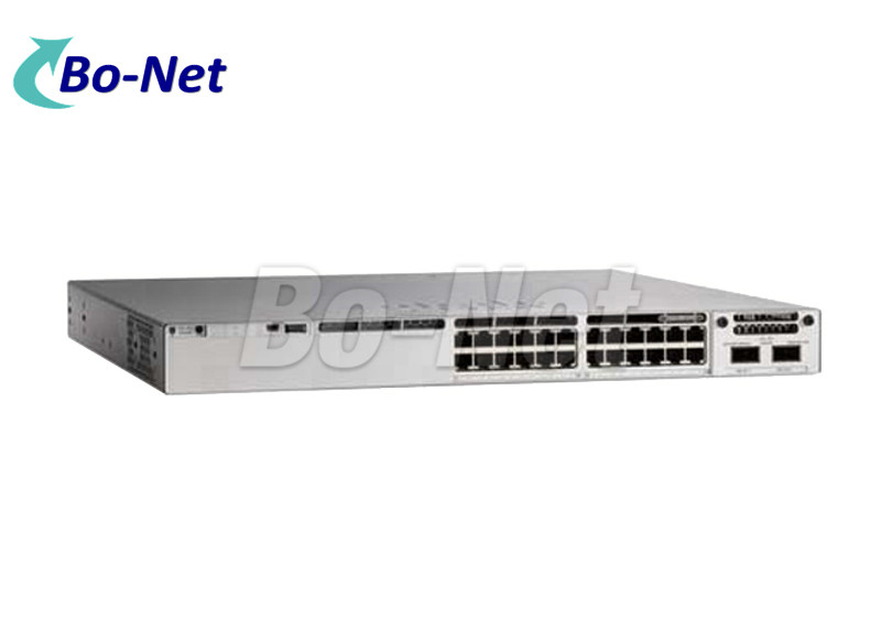 Cisco C9300 Series Network Switch C9300-24U-A 24-port UPOE, Network Advantage With C9300-NM-8X Cisco Gigabit Switch