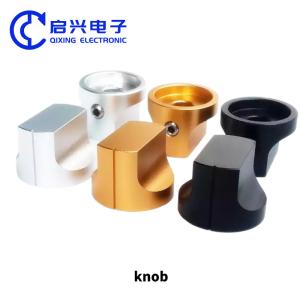 China Audio Amplifier Potentiometer Knob Duckbill Shaped 20X15mm factory