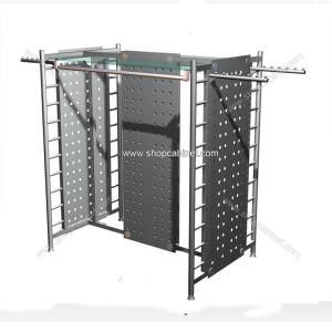 China Clothing Storage Organizer with Shelves Portable Clothes Closet factory