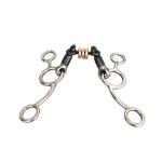 Equestrian Training Horse Gag Ring in Stainless Steel Material with Gag