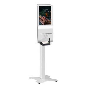 China Freestand Digital Signage Hand Sanitizer Android Advertising Players factory
