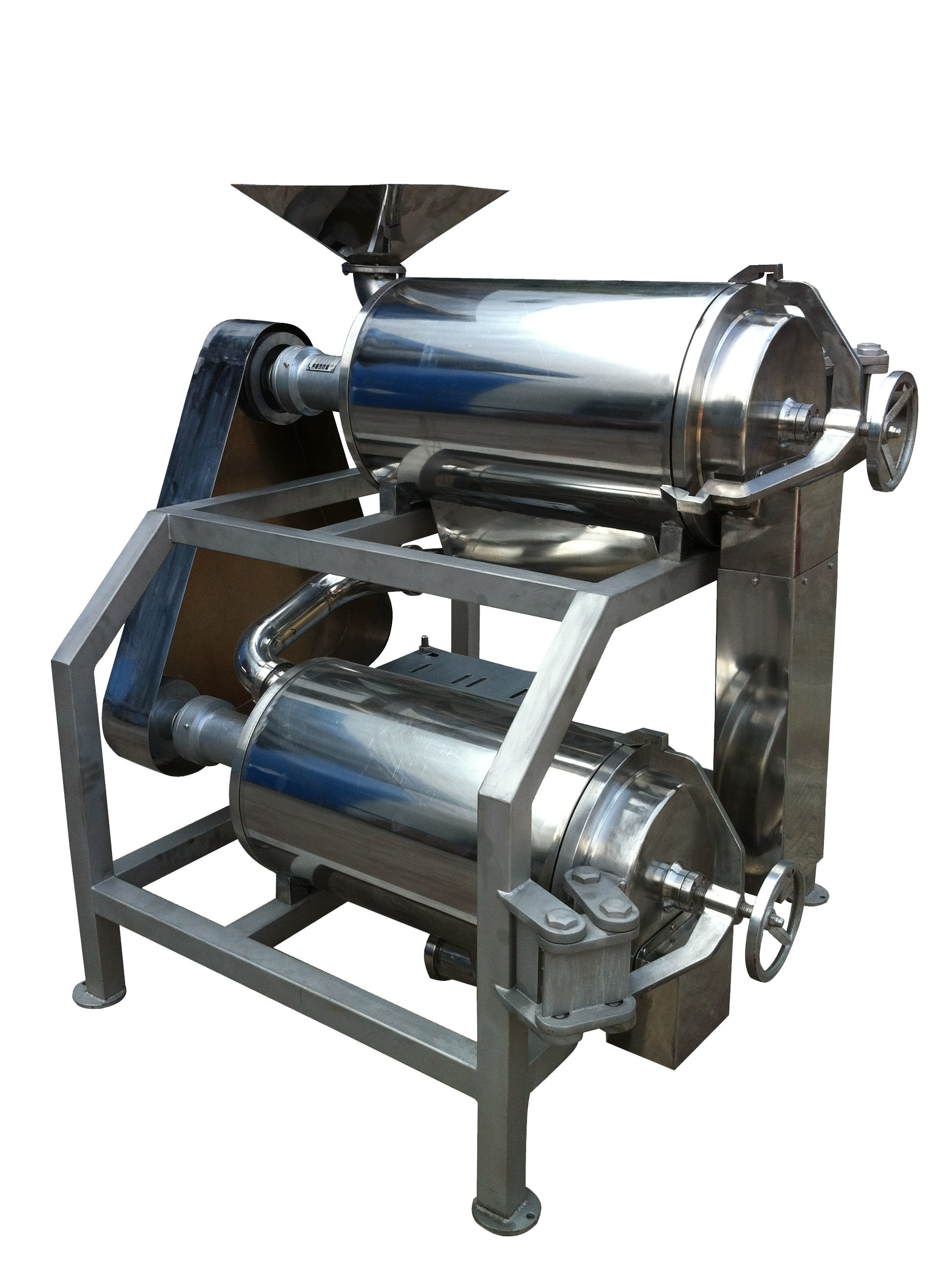 SUS304 Dual Channel Fruit Pulper Machine 1T/H 3T/H Capacity