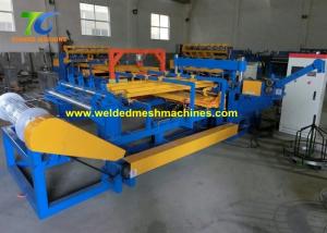 China 100mm Construction Mesh Welding Machine 65KVA Fence Panel Making Machine factory