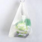 Custom Order Acceptable 100% Biodegradable T-Shirt Shopping Bag for Household