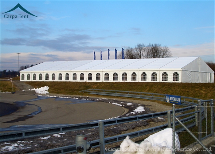 Large Scale Temporary Aluminium Frame Tents With Clear Windows For Function Banquet Export to South Africa
