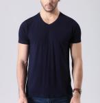 100% Soft Feeling V Neck Bamboo T Shirt Plus Size Eco Friendly