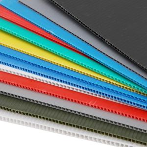 China Plastic Corrugate PP Hollow Board Polypropylene Hollow Sheet 2mm-12mm Thickness factory