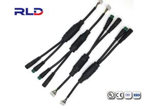 China PVC Rubber Male Female 2 Pin IP65 Waterproof Cable Splitter factory