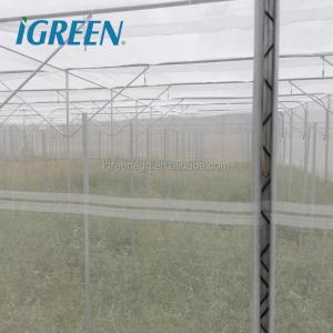 Multi Span Shade Net Greenhouse Rustproof For Strawberry And Mushroom