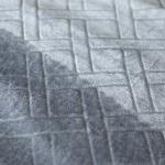 58'' 60'' Blue Fleece Fabric 150D For Blanket Sleepwear