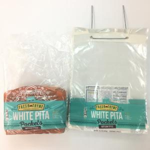 China Custom Printed Thick 0.05mm Bread Packaging Bags Clear Plastic LDPE factory