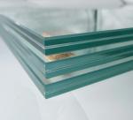 6.38mm - 19.38mm Safety Processed Tempered Toughened Laminated Glass