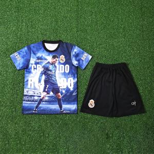 China C Ronaldo Children Special Commemorative Fan Version Football Jersey Customization factory