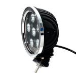 High Intensity 5.5'' Black Round Led Fog Driving Lights 9 - 36v 60W Waterproof