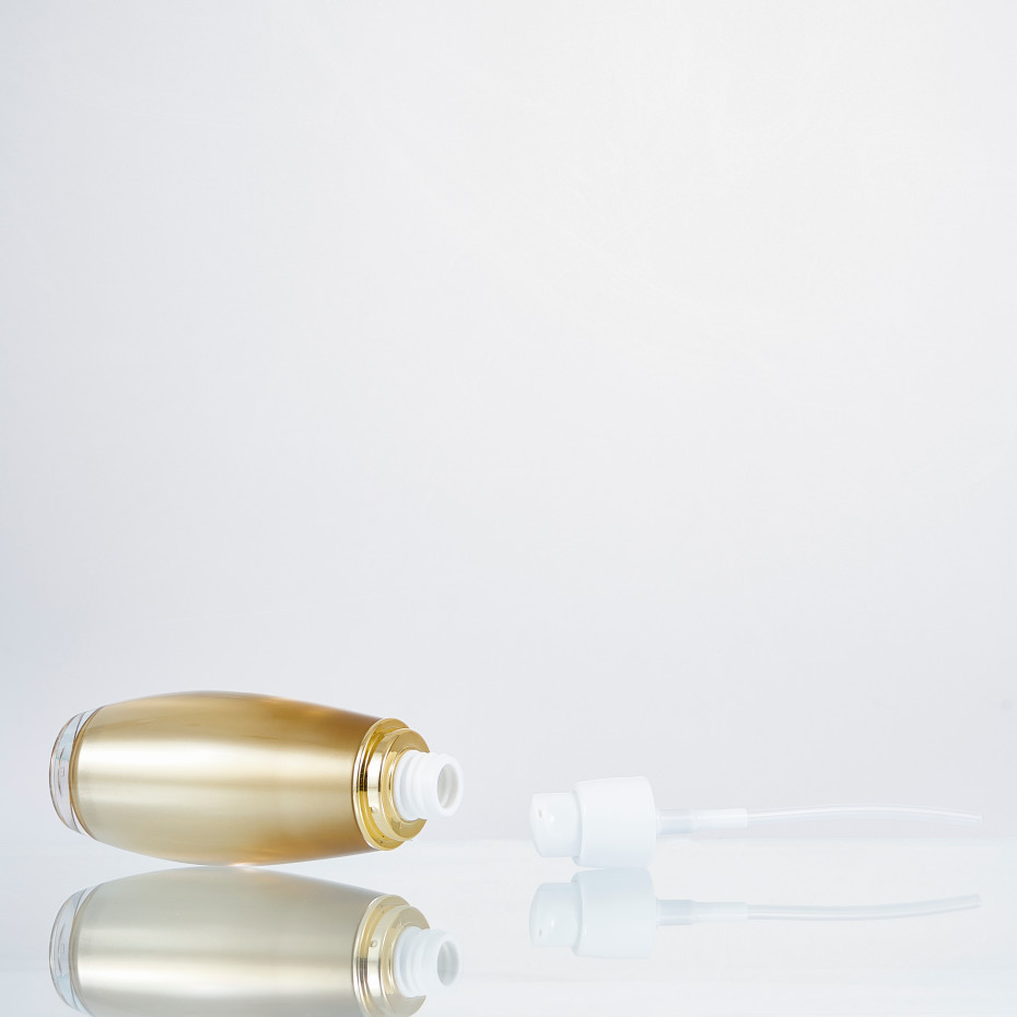 Acrylic Luxury Cosmetic Lotion Essence Bottle 80ml 100ml 10g 15g Face Cream Jar