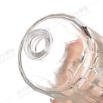 Acceptable Customer's Logo Creative Clear Wine Bottle Short Neck Liquor Wine