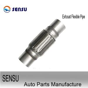 China 51*203*303 Auto Exhaust Flexible Pipe Stainless Steel Braided Exhaust Hose Antirust factory