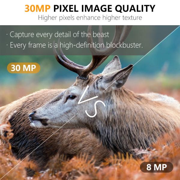 Dual lens hidden camera KW696 OEM/ODM 0.4s trigger 1080P/30MP waterproof IP67