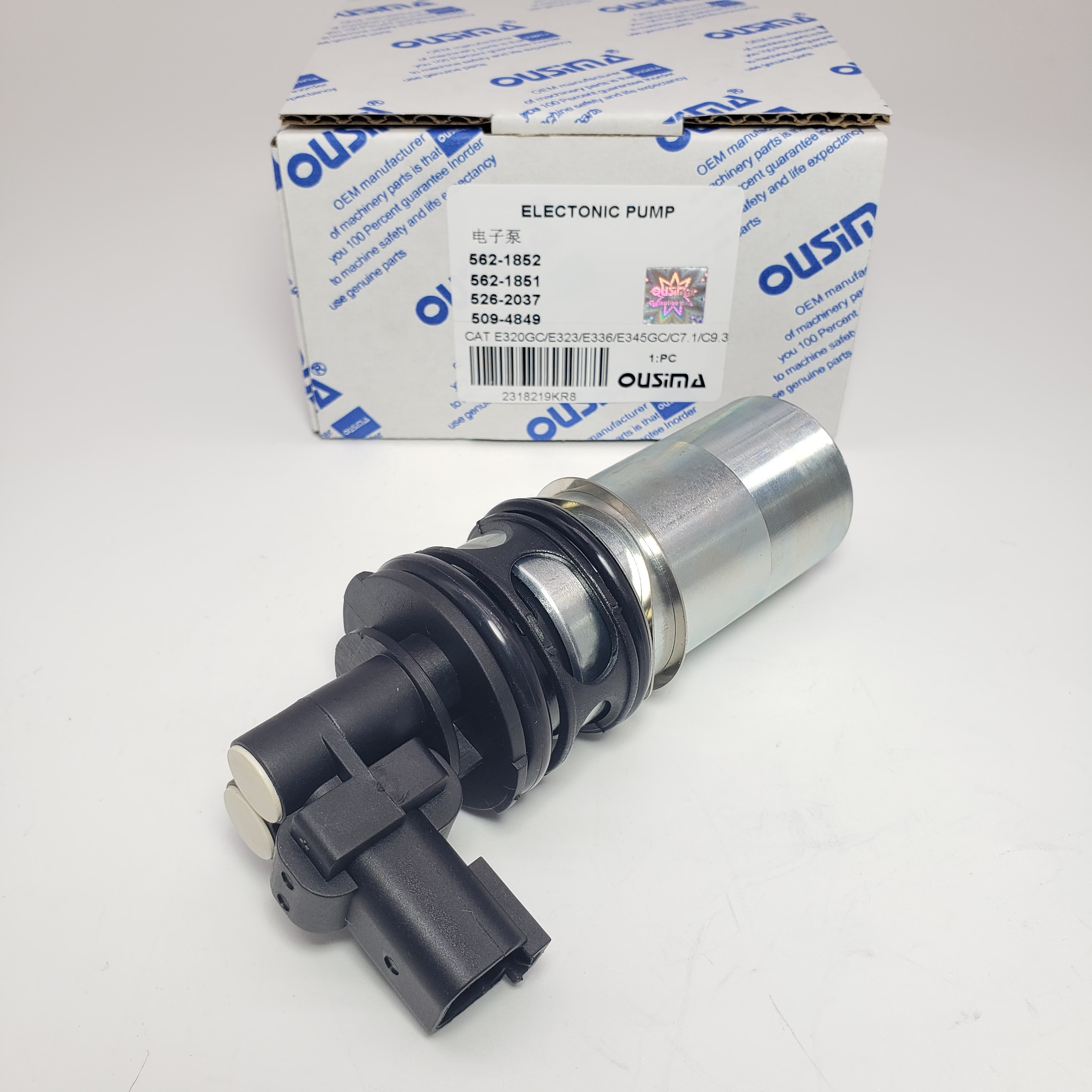 Electronic Fuel Pump Kit 562-1852 562-1851 526-2037 509-4849 For CAT 323 320 GC 336
