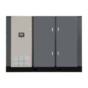 China VSD 300 HP High Pressure Screw Air Compressor 460V - 480V 3 Phase factory