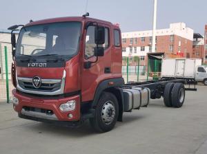 China 10 Ton Cargo Truck Chassis 4*2 Double Rear Tires Euro 3 Cummins Engine 5150 Wheelbase factory